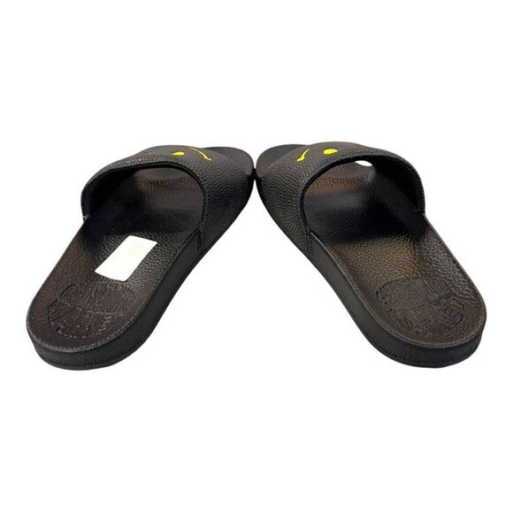 Chinatown Market Smiley Face Slide Sandals Black Size 6 Casual Comfortable Slip- - Picture 4 of 9